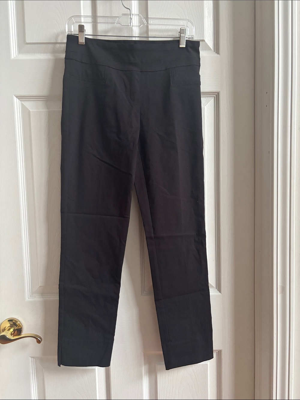 Renuar Black Straight Leg Ponte Pants